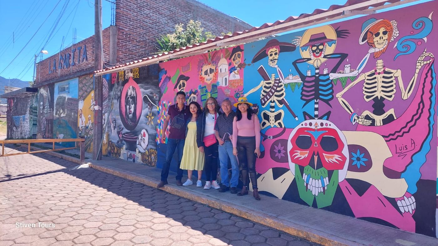 Mural Día de Muertos